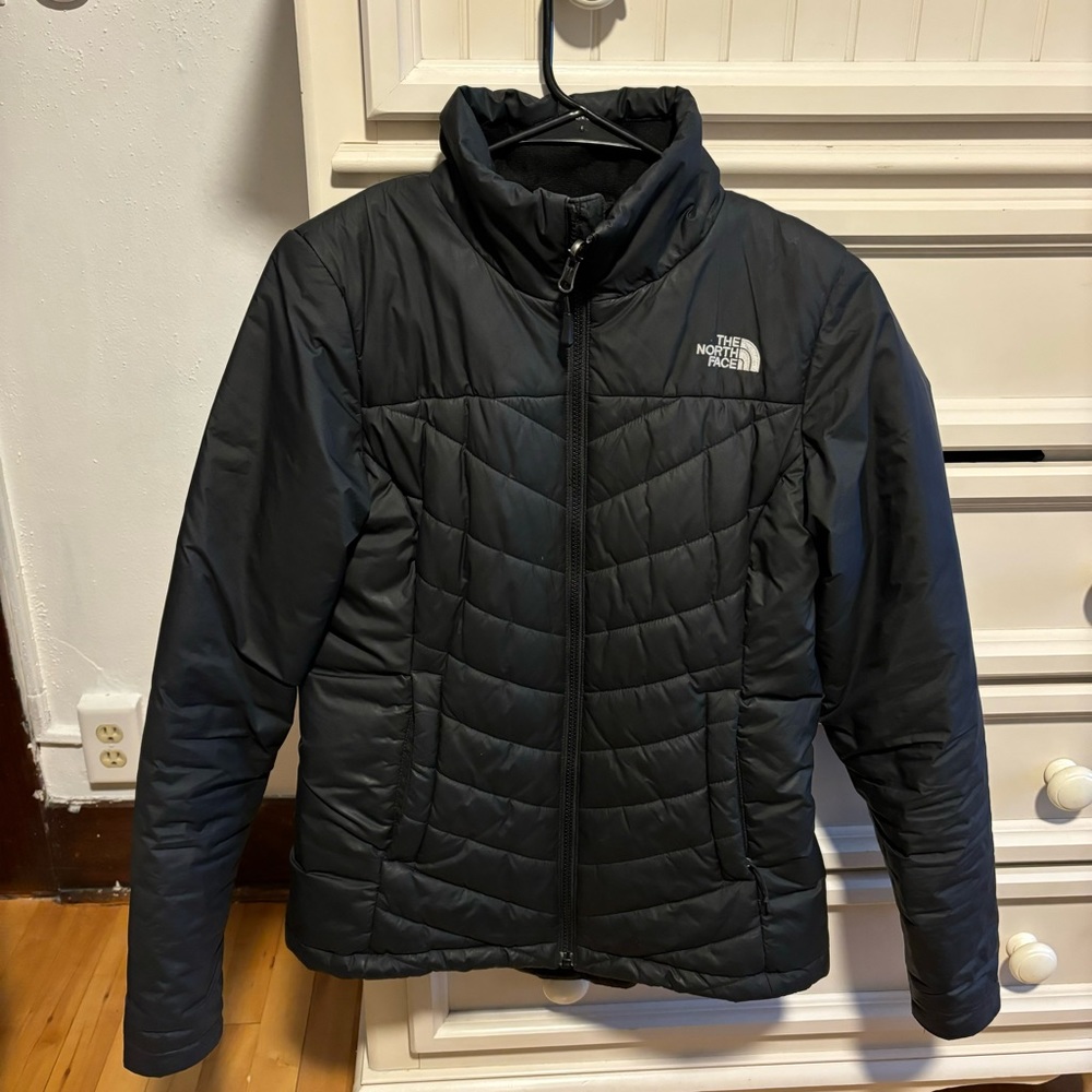 North Face Puffer Jacket - Black - Size S